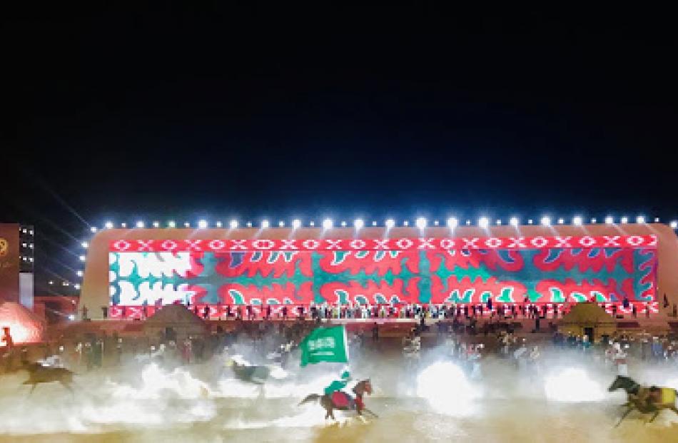 Performances at the Nomad Games. Photo: Deborah Heron