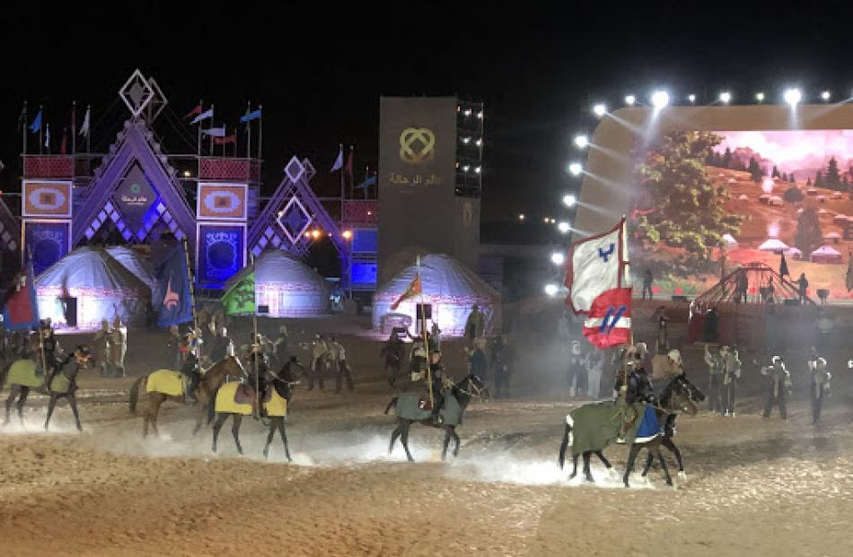 Performances at the Nomad Games. Photo: Deborah Heron
