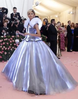 Actor and singer Zendaya at the Met Gala. PHOTO: Getty Images
