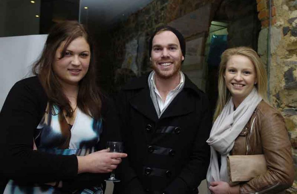Bridget Inder, Jamine Hanton, Caroline Strack, all of Dunedin.