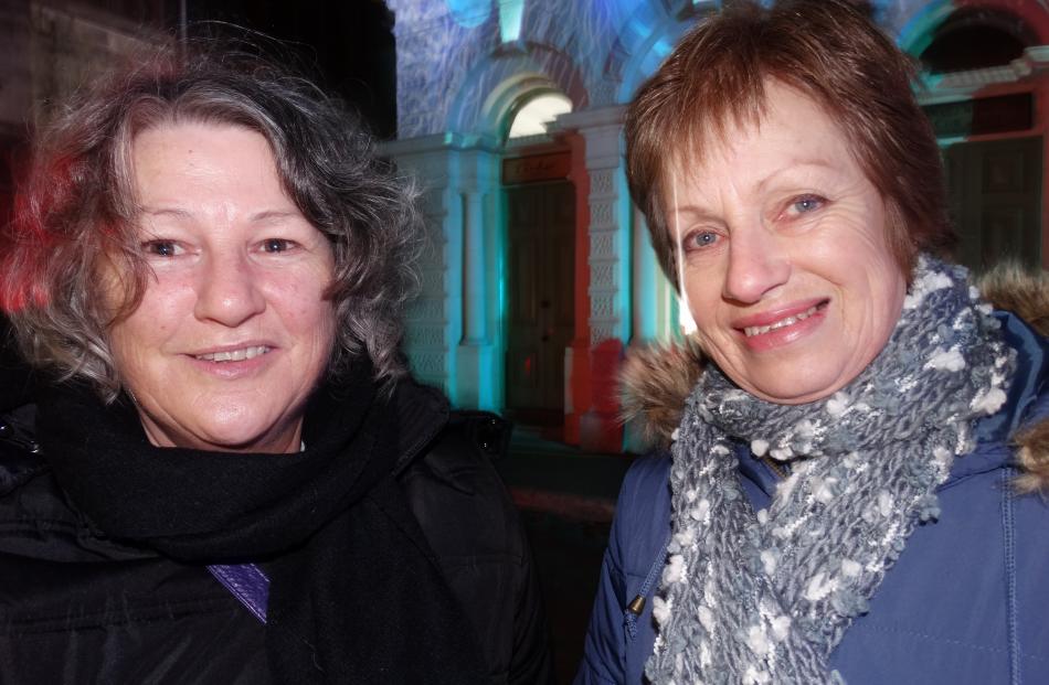 Lynn Robson and Sue Minty, both of Oamaru.