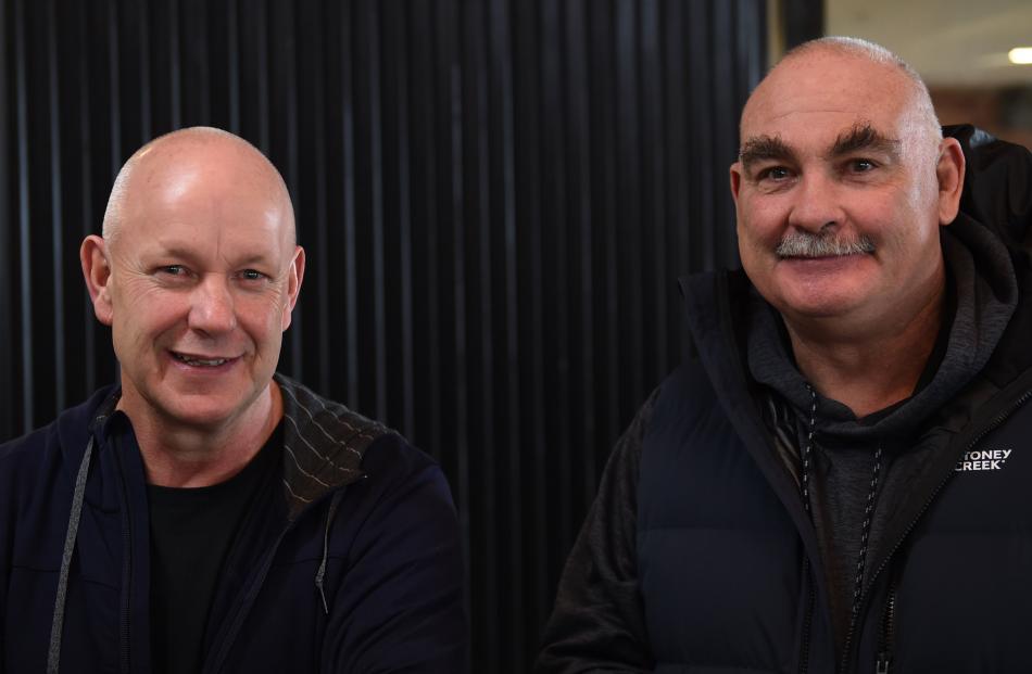 James Gourley and Steve Mowat, both of Dunedin.