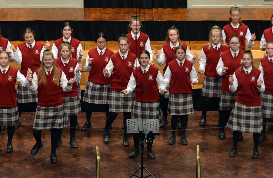 Dunstan High School choir Dunstanza returns to the Otago and South Canterbury Big Sing choral...