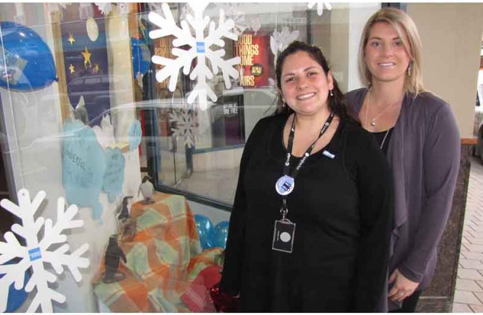 Sunglass Hut sales associates Josepina Gomez (left) and Courtenay Brennan produced a wonderland...