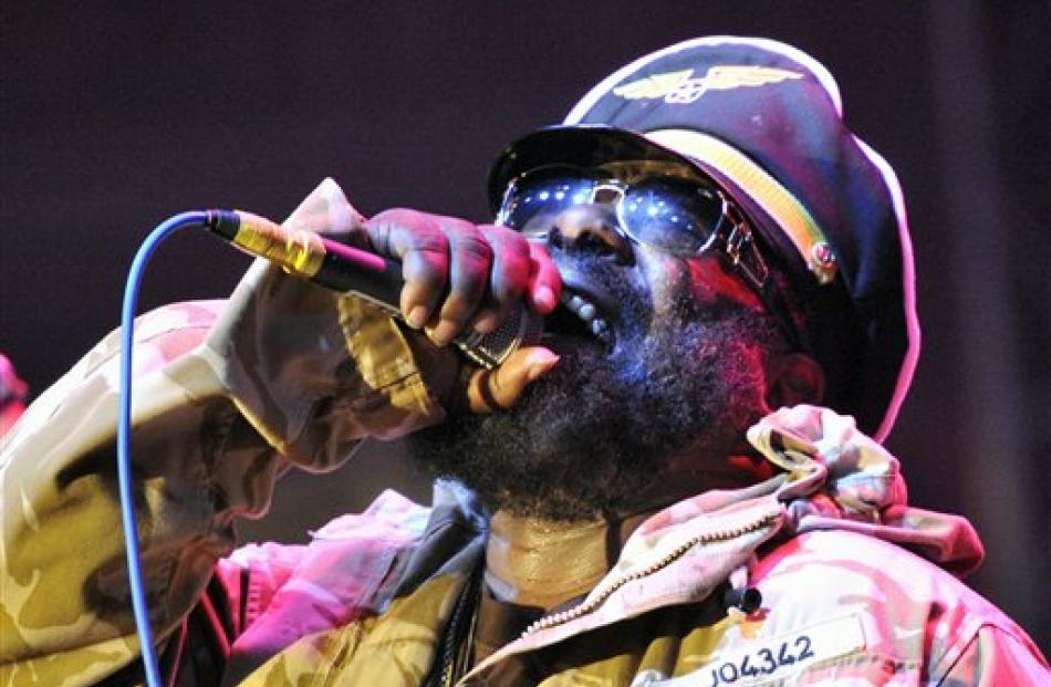 George Clinton performs during his concert in Prague, Czech Republic. (AP Photo,CTK/Michal Dolezal)