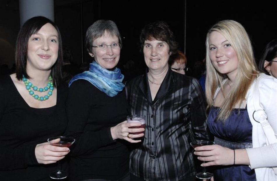 Naomi and Gillian Skilton, Karen and Clare Oben, all of Dunedin.