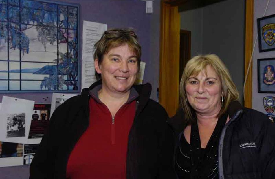 Pictured from left Ruth Parson, Yoland Power.