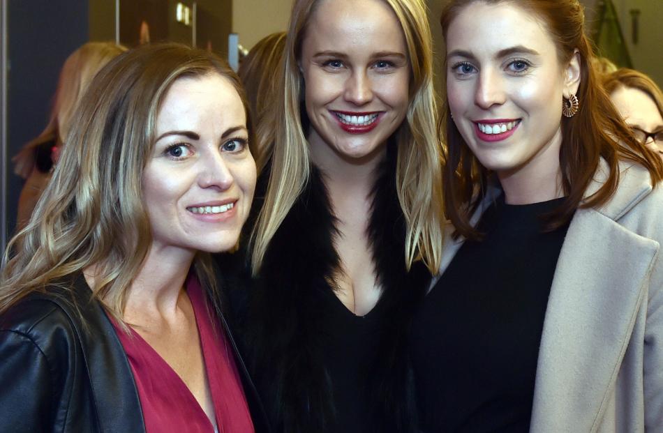 Stacey Menzies, Alice Wisker and Anna Esquilant, all of Mediaworks.