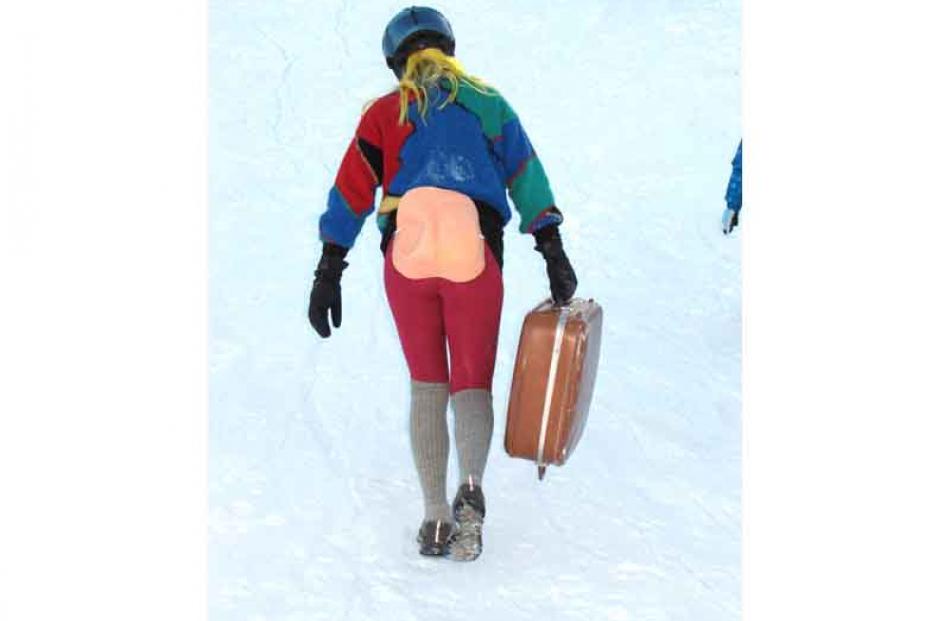 Kelly Zontine, of Queenstown, alias 'Buns of Steel'.