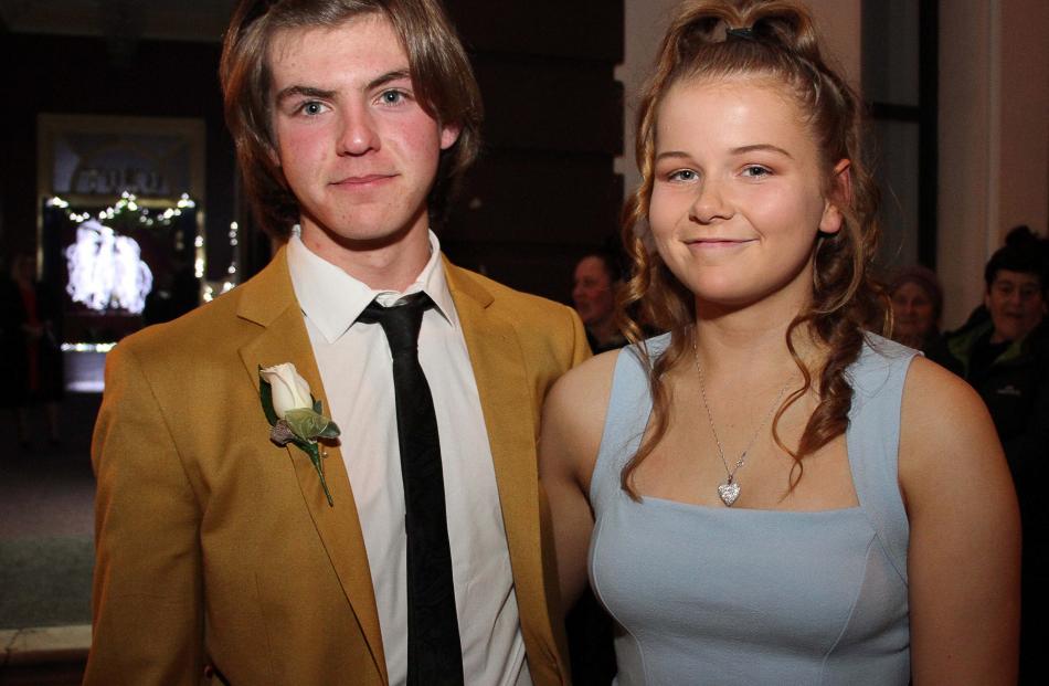 Robert Wilson and Amy Lockhart (both 16).