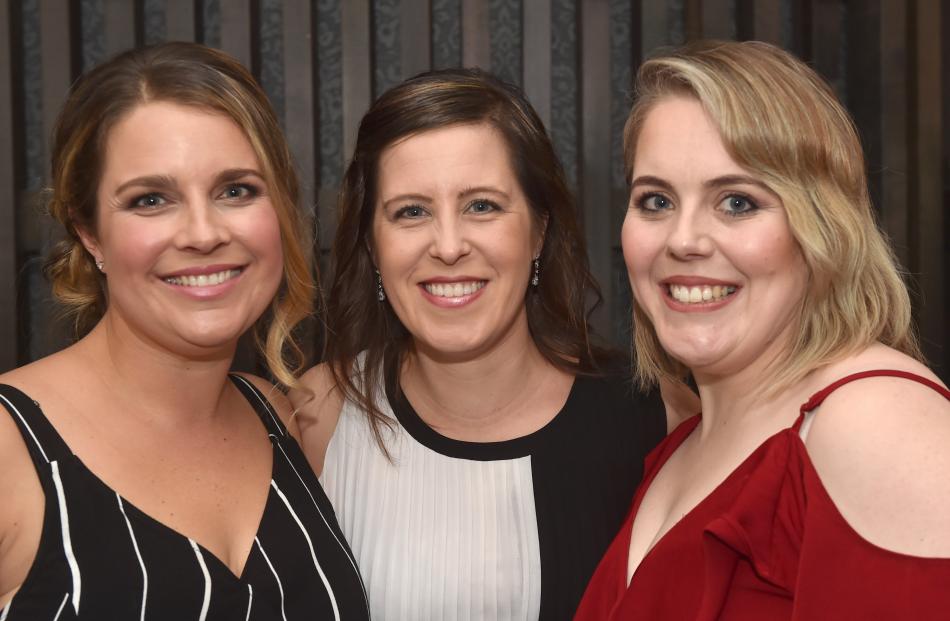 Hazel Silva, Jennie Waide and Tammy Ung, all of Dunedin.
