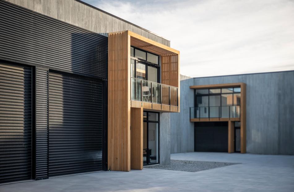 A commercial design in Ree Cres, Cromwell, netted Nicholas Mann, of AO Architecture, a commended...