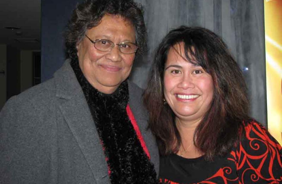 Sita Maleko, left, of Auckland, and Lusia Kopa, of Tapanui.