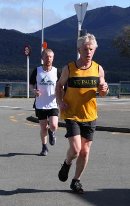 Alistair Green of Fiordland third in the Open senior men 10km in a time of 44.24 is in hot...