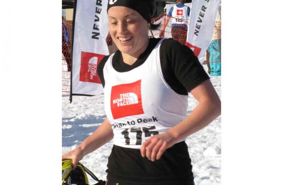 Dunedin woman Rebecca Grant, of team Hadden Place.