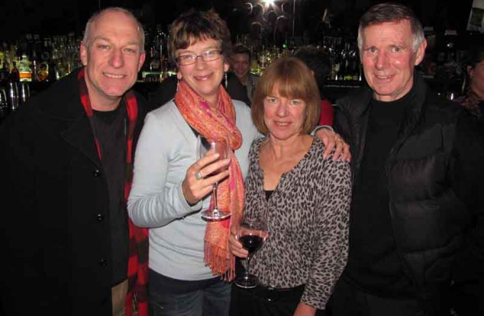 Graham Budd, of Arrowtown, Fiona Woodham, of Frankton, Jenny McLeod, of Lower Shotover, and Lex...