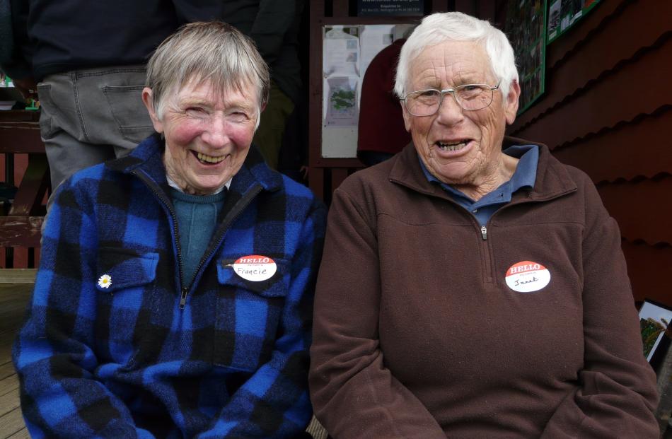 Francie Beggs and Janet Ledingham, both of Dunedin.