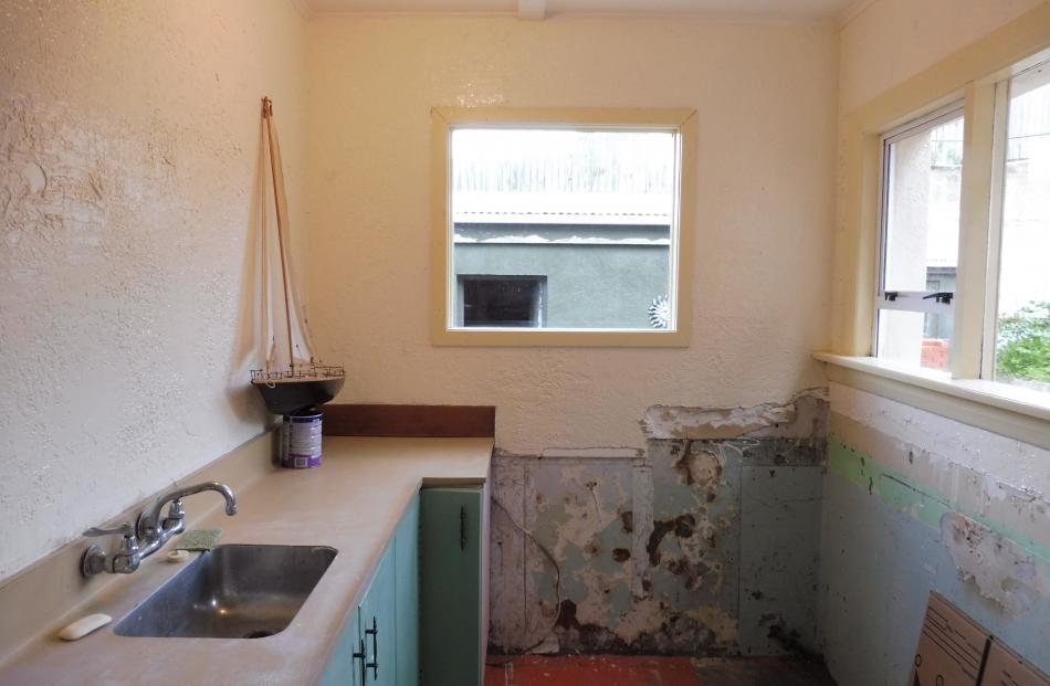 One of the kitchens when the house was divided into flats. 