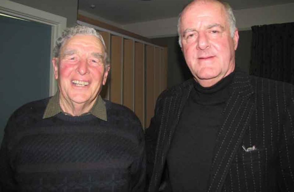 From left, Gerald Dowling, of Ranfurly and David Hamilton, of Earnscleugh.