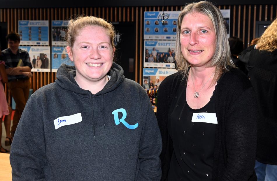 Sam Watson, of Dunedin, and Kerri Hayes, of Mosgiel.