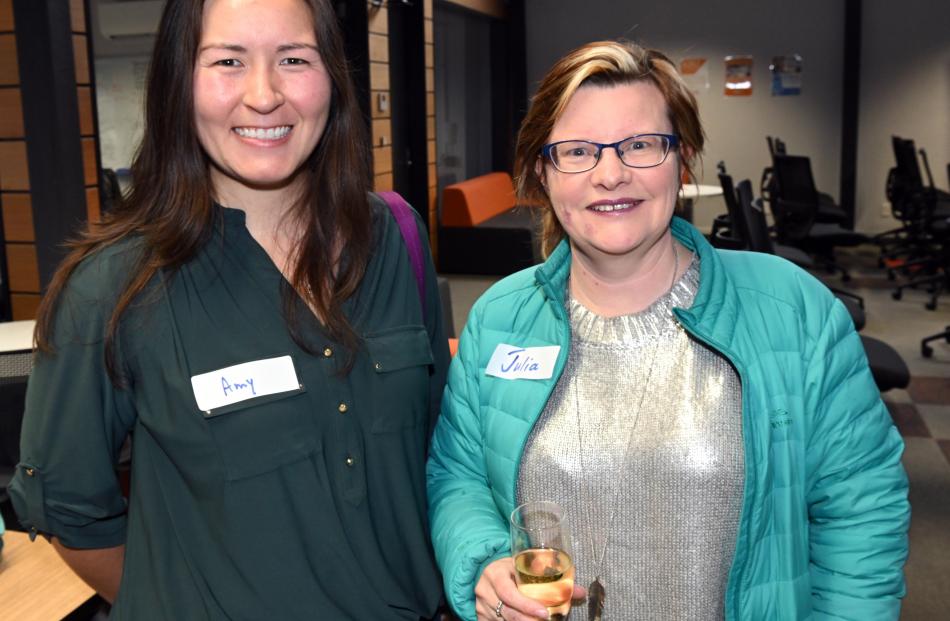 Amy Heinrich and Julia Anne, both of Dunedin.