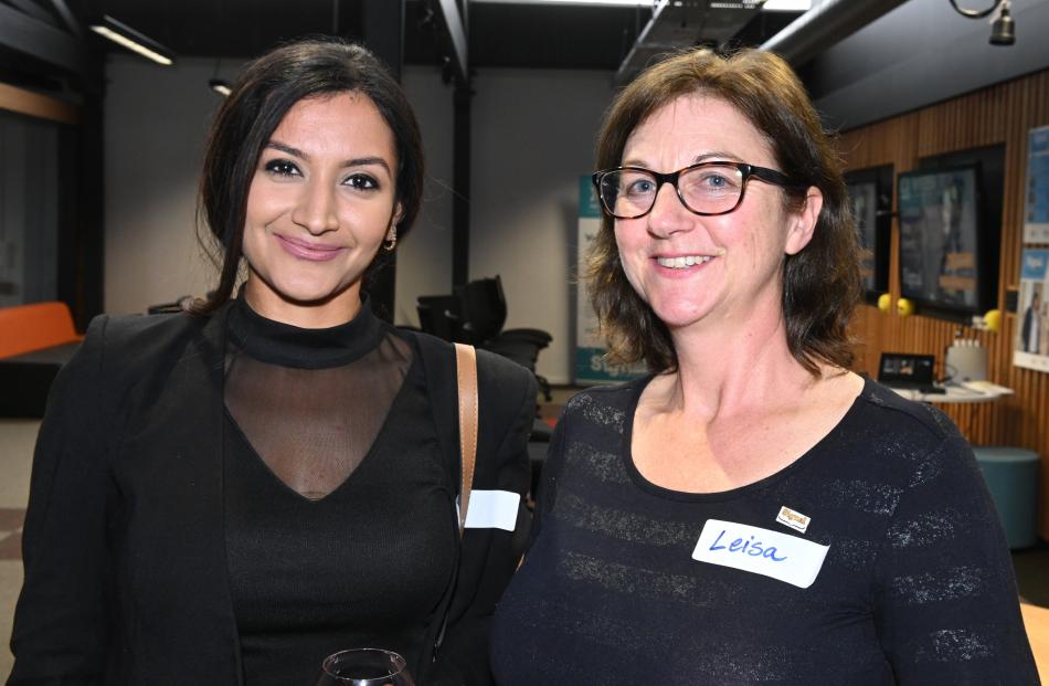 Manya Sabherwal and Leisa Browne, both of Dunedin.