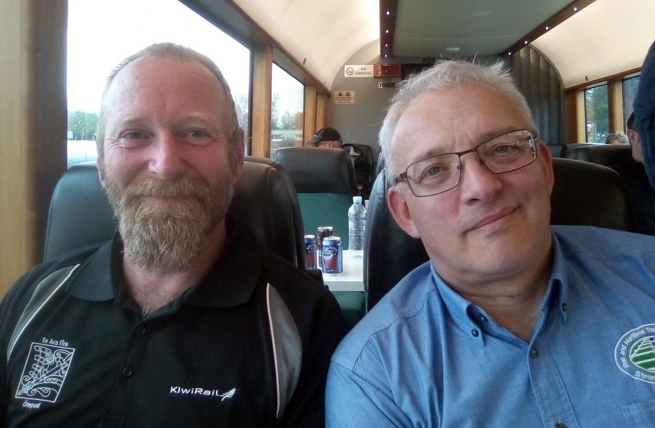 Dave Kearns, of Dunedin, and John Kerr, of Christchurch.
