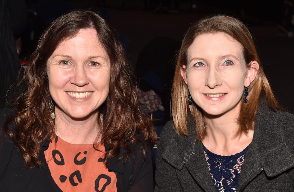 Jollene Warrington and Esther Sibbald, both of Dunedin.