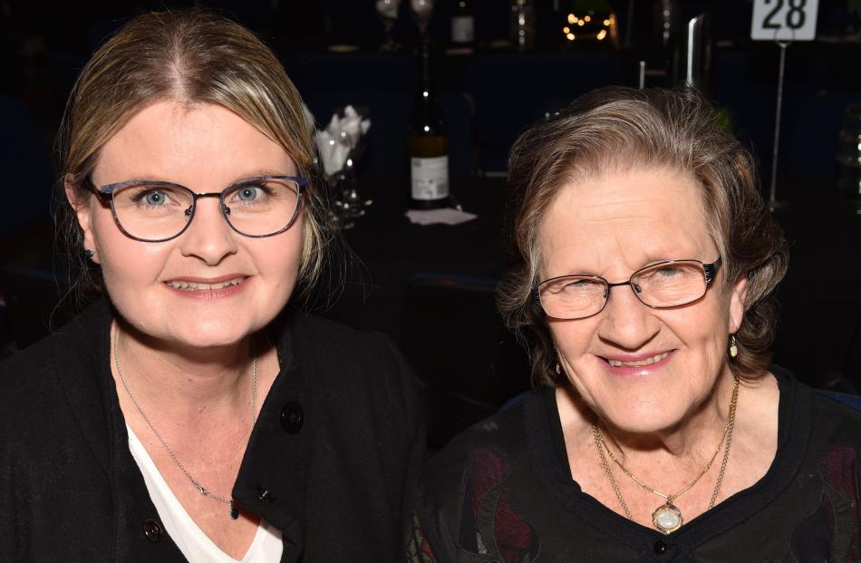 Andrea Hawkins, of Dunedin, and Jenny Spence, from Mosgiel.