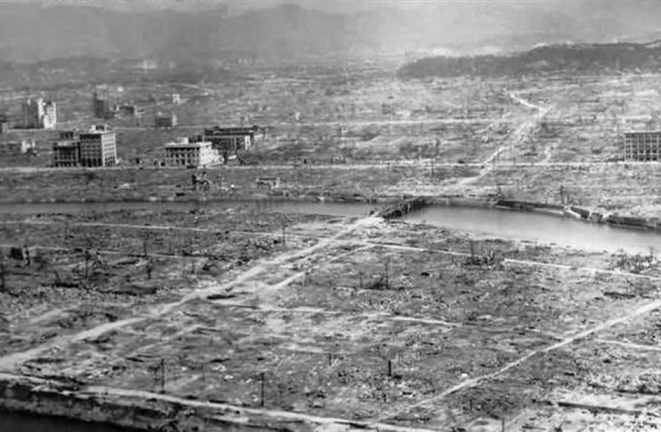 Hiroshima aftermath. Photos supplied.