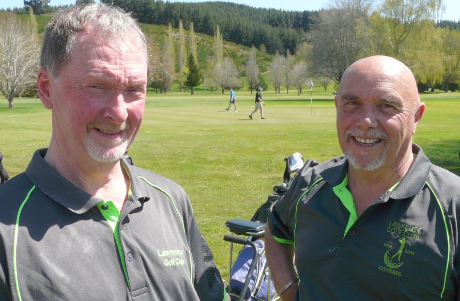 Mark Chapman, of Lawrence, and Lindsay Bernstone, of Taieri Mouth.