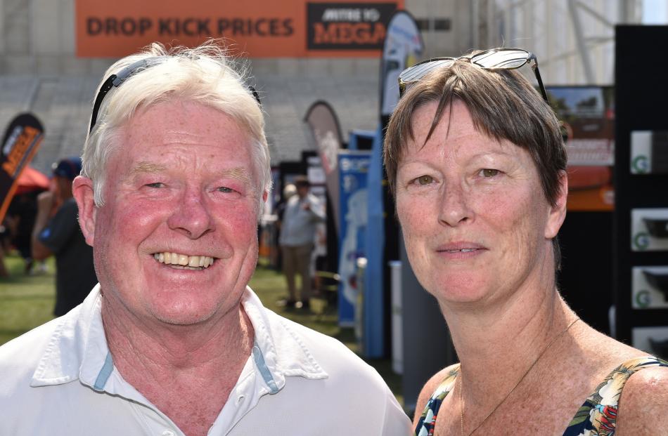 Greg and Jacky Colston, of Dunedin.