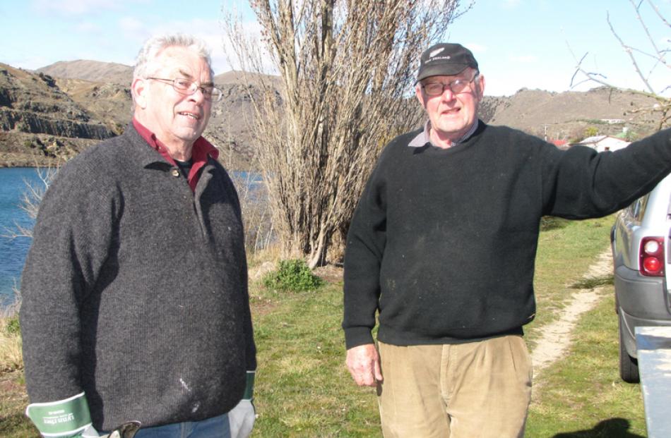 Bill Howjohn and Bill Johnston, both of Cromwell.