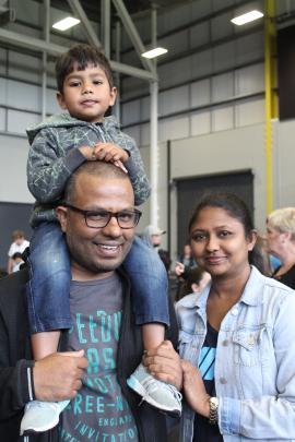 Tiro, Sethil (3) and Indumini Jayasingat, of Invercargill.