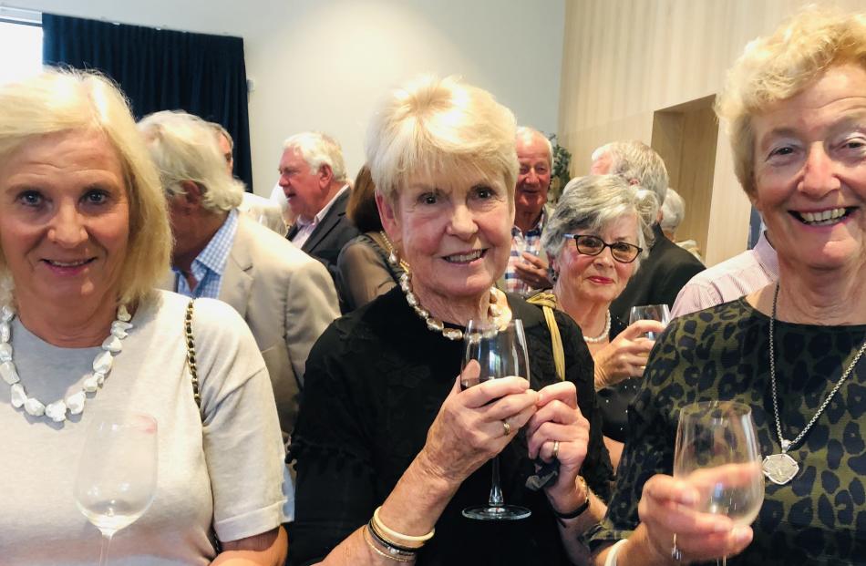 Annabel Spiers, Jan Baird and Sandra Simmonds, all of Wanaka.