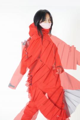 Avant-garde ski apparel from designer Maia Holder-Monk’s 2019 graduate collection 
...