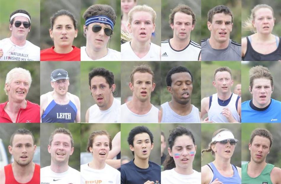 Competitors from the 2011 Dunedin Marathon. Prints available from Otagoimages.co.nz or at the...