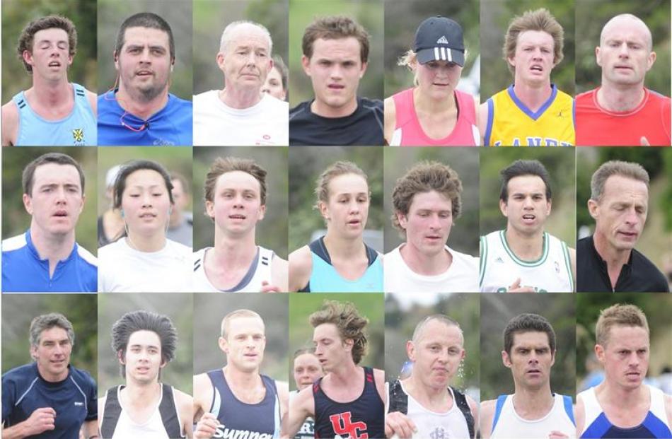 Competitors from the 2011 Dunedin Marathon. Prints available from Otagoimages.co.nz or at the...