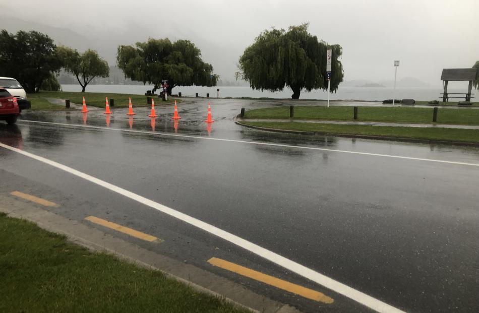The Queenstown Lakes District Council closed all car parks along the Wanaka lakefront early...