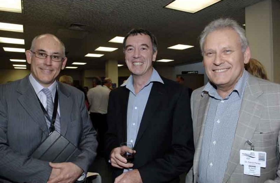 Dr Shaun Costello, Brian Rousseau and Dr David Perez.
