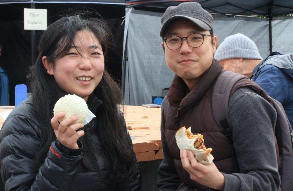 Sanghee Jo and Harry Jeon, both of Oamaru.