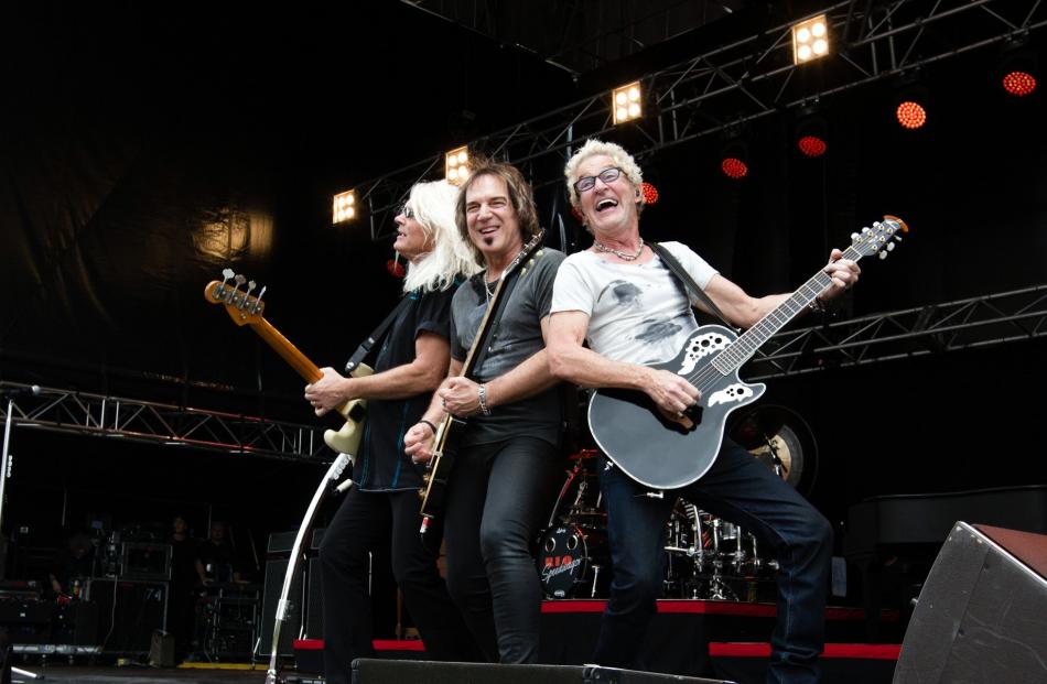 REO Speedwagon on stage at the 2016 event. Photo: Greenstone Entertainment