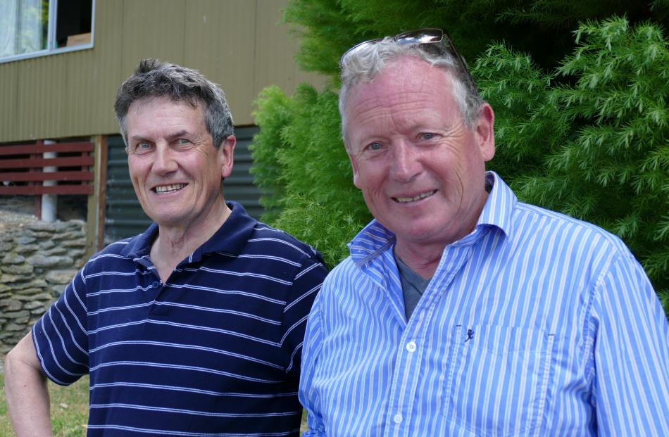 Peter Delamare and Alastair McLay, both of Queenstown.