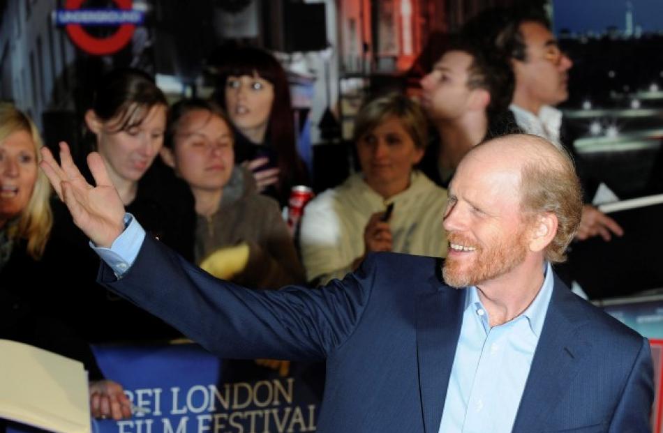 Ron Howard attends the gala screening of 'The Ides of March' in Leicester Square, central London....
