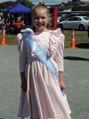 Lakiea Bungard (12) was crowned Miss North Otago A&P Show Princess in the 8-12 years category.
