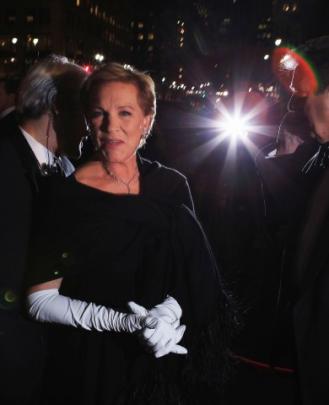 Julie Andrews arrives to attend the Princess Grace Awards Gala in New York. REUTERS/Lucas Jackson