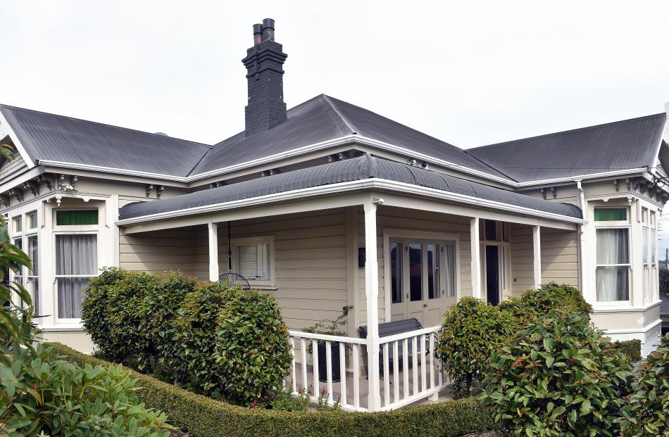 The owners of the Dunedin villa have renovated extensively but been careful to retain the...