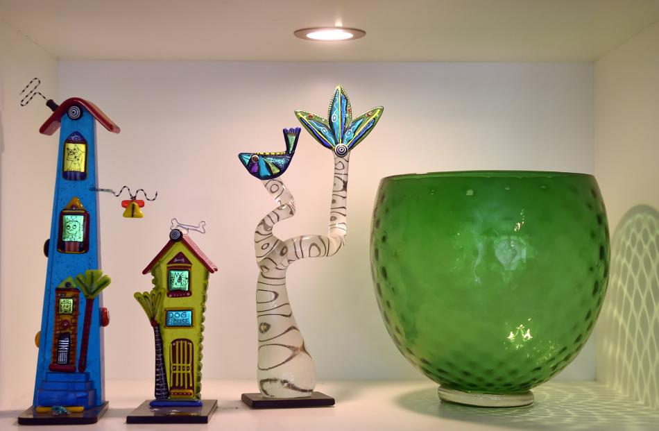 Kathy Chiles has been collecting hand-blown New Zealand art glass for more than 20 years. "I love...