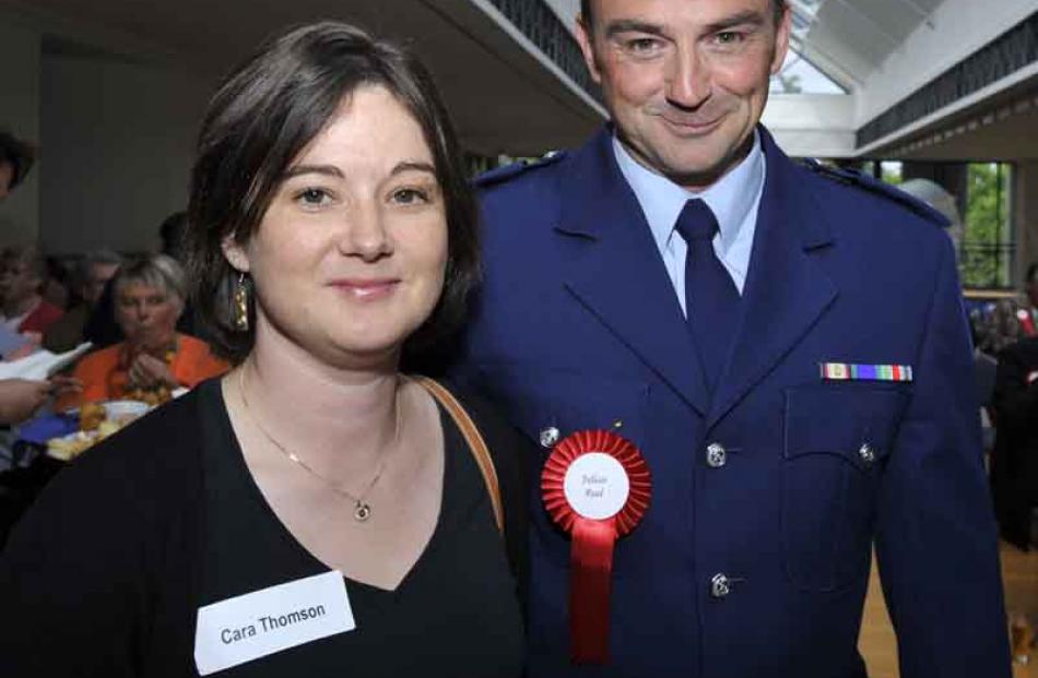 North Dunedin community constable Julian Real, who was nominated for a 2011 Community Spirit...