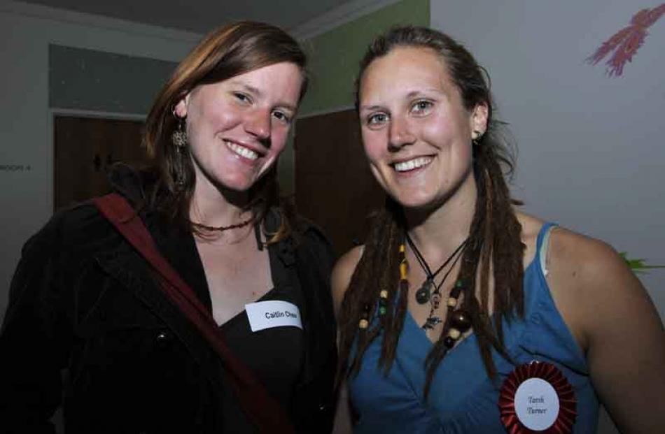Caitlin Chew (left) and Tarsh Turner welcomed the opportunity to attend the 2011 Dunedin Stars...
